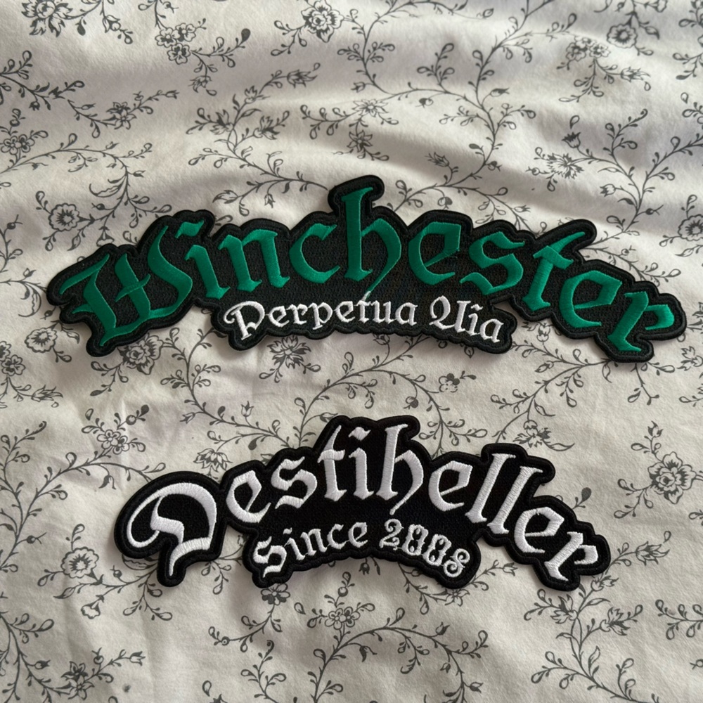 Supernatural Back Patches, Set of 2